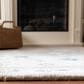 Safavieh Micro-Loop Oriental 3" Square Beige and Ivory Area Rug, , large