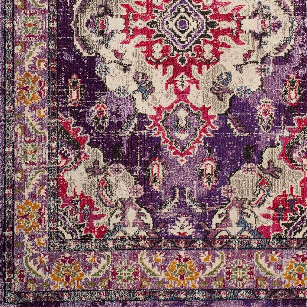 Safavieh Monaco MNC243P-5 5&#39;1&quot; x 7&#39;7&quot; Violet/Fuchsia Area Rug, , large