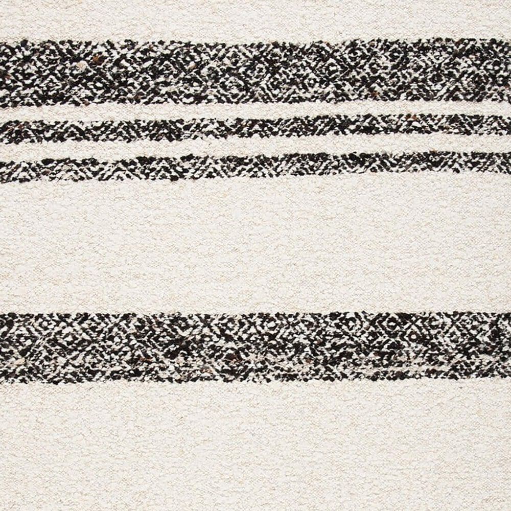 Safavieh Natura NAT328Z 6&#39; x 9&#39; Black and Ivory Area Rug, , large