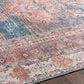 Surya Colin 7"10" x 10"2" Blue, Dusty Coral, Brick Red, Dark Brown and Cream Area Rug, , large
