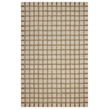 Magnolia Home Waylon Natural and Rust 7"9" x 9"9" Area Rug, , large