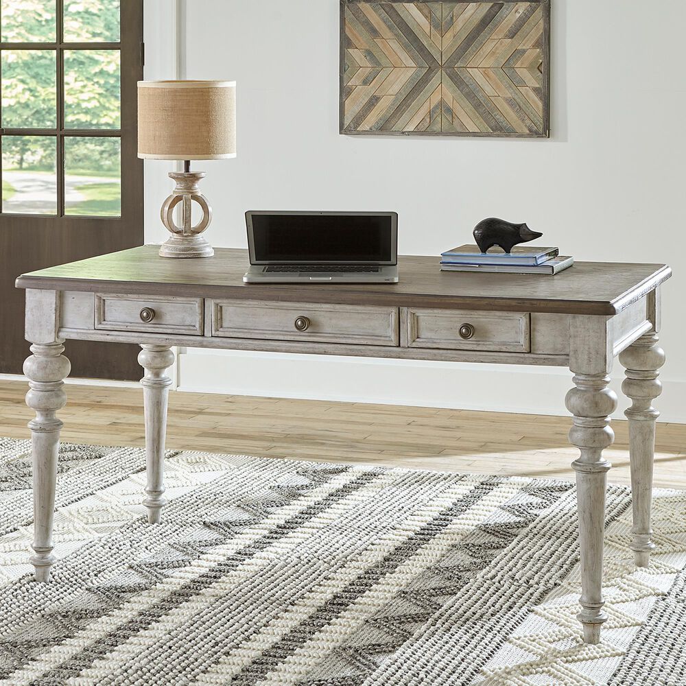 Belle Furnishings Heartland Writing Desk in White, , large
