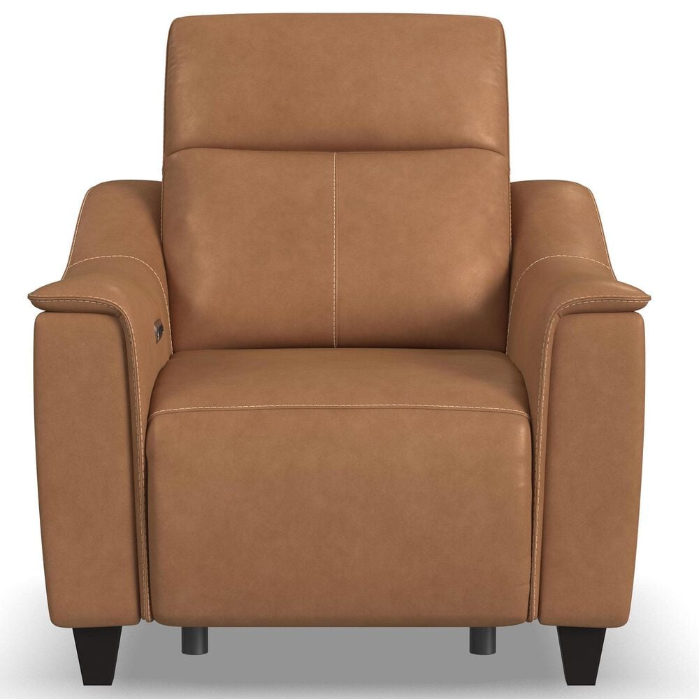 Flexsteel Latitudes Power Recliner with Power Headrest in Honey, , large
