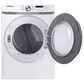 Samsung 7.5 Cu. Ft. Electric Dryer with Sensor Dry and Smart Care in White, , large