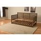 Kodiak Boho Twin Daybed with Pop Up Trundle in Rustic Walnut, , large