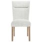 Modern Market Contemporary Dining Side Chair Chair in Shay Arctic, , large