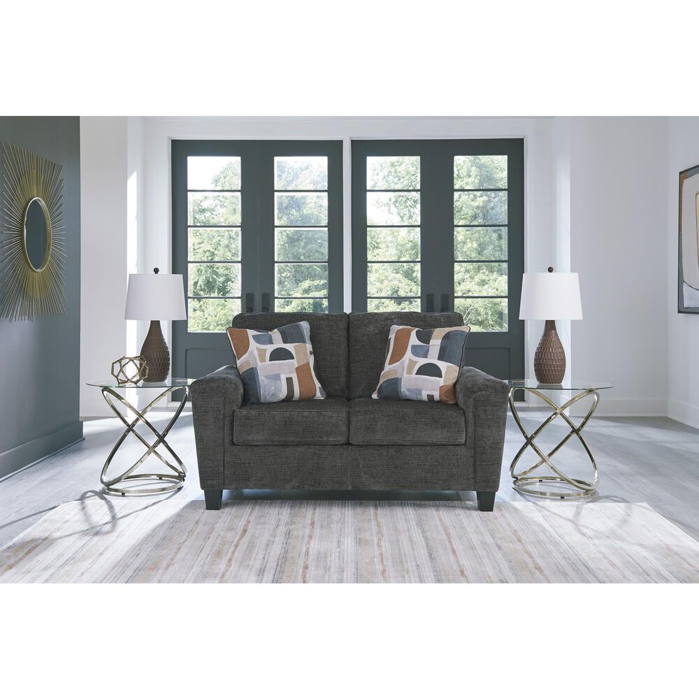 ASHLEY Erinslane Stationary Sofa and Loveseat Set in Dusk, , large