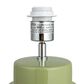 Creative Coop Leo Table Lamp in Green, , large