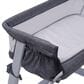 Delta Simmons Kids Dream Bedside Baby Bassinet in Grey Tweed, , large