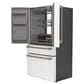 Cafe 22.3 Cu. Ft. 4-Door French Door Refrigerator in Matte White, , large