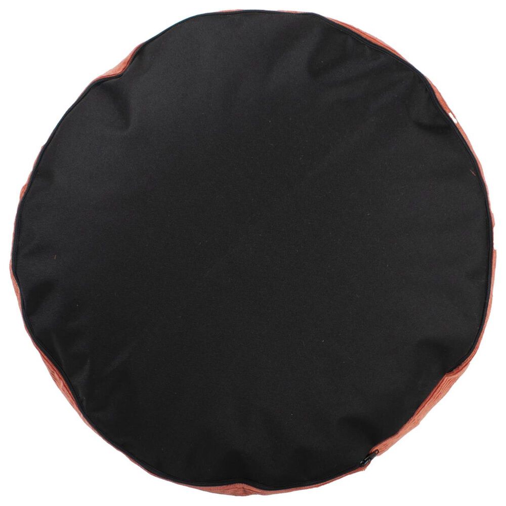 Howard Elliott Pana Tall Pouf in Terracotta, , large