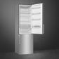 SMEG 12.47 Cu. Ft. Freestanding Bottom Mount Refrigerator in Stainless Steel, , large