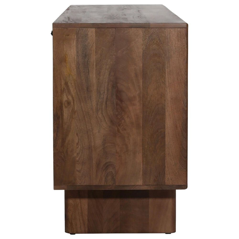 Blue Sun Designs Silvie 4-Door Sideboard in Medium Brown, , large