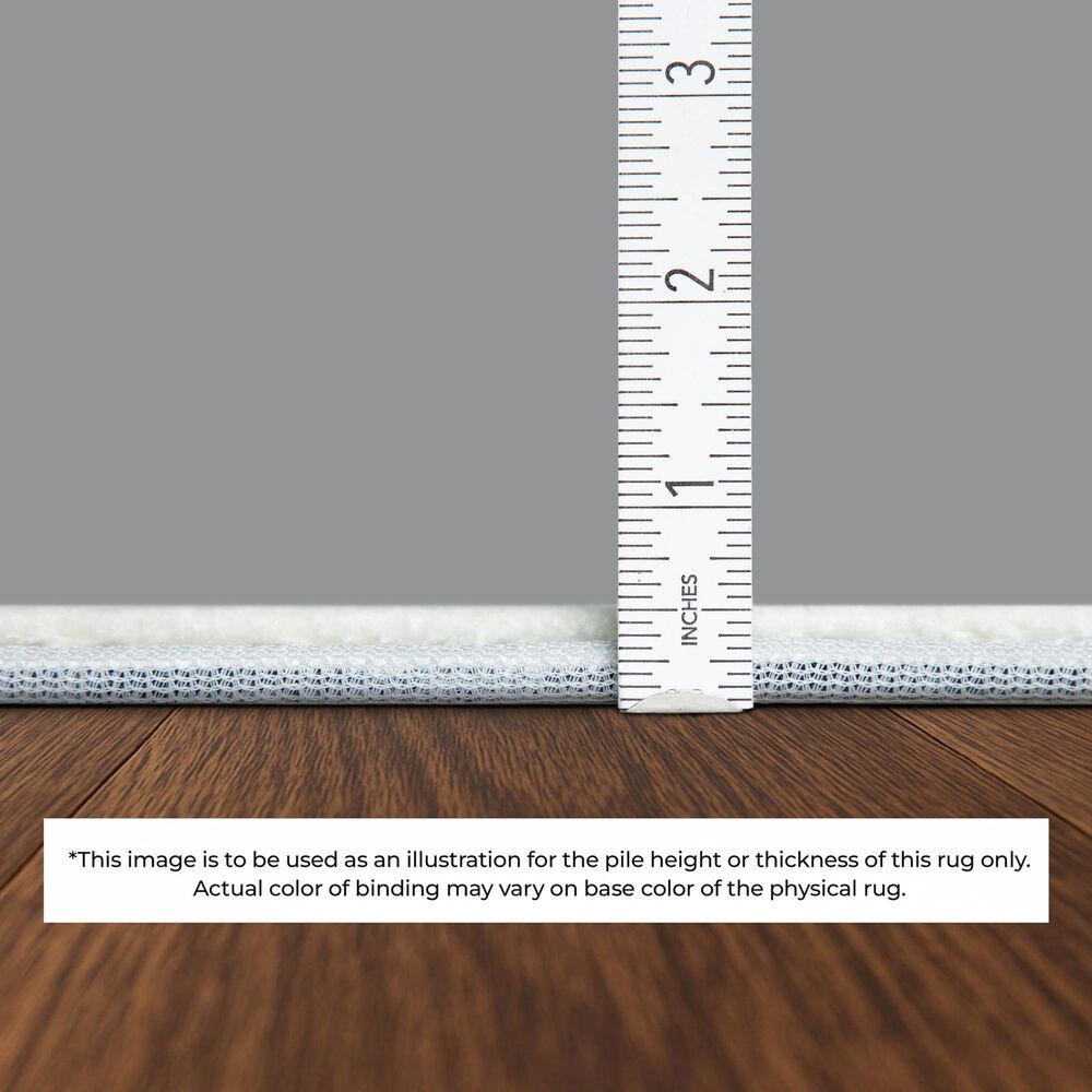 Dalyn Rug Company Soft Essentials Solid Gray 2'3" x 7'6" Indoor/Outdoor Runner, , large