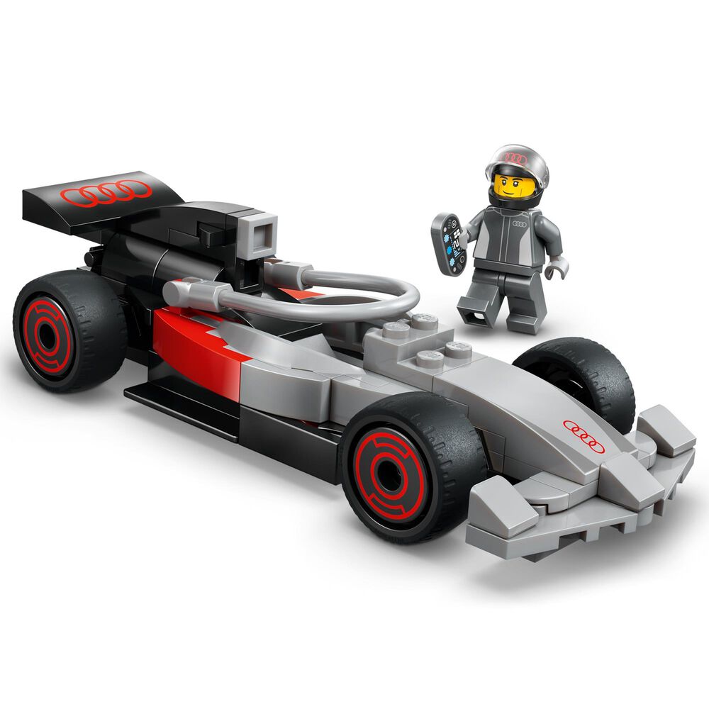 LEGO City F1 Display Truck with Audi F1 Race Car Building Set, , large