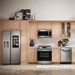Samsung 22 Cu. Ft. Side by Side Refrigerator with Touch Screen Family Hub in Stainless Steel, , large