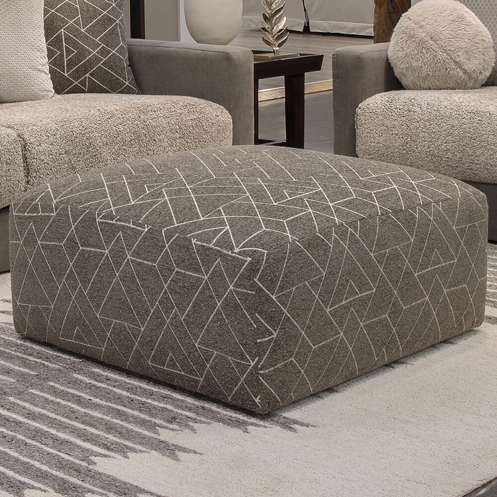 Jackson Furniture Reddington Cocktail Ottoman in Umber, , large