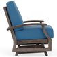 Lloyd Flanders Frontier Outdoor Spring Rocker Lounge Chair in Bamboo Bay Sky, , large