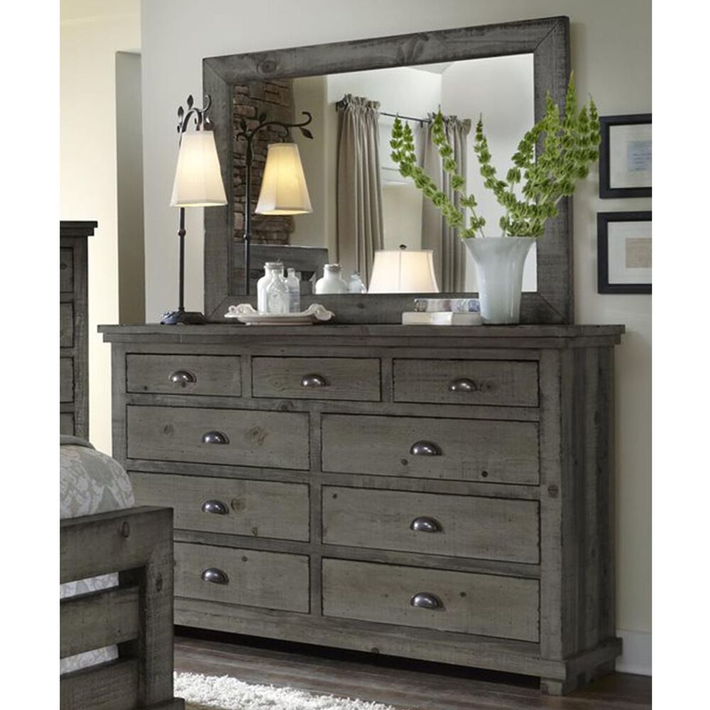 Tiddal Home Willow Drawer Dresser in Gray, , large