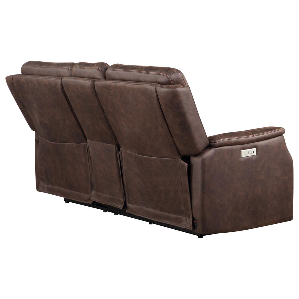 Steve Silver Valencia Power Recliner Console in Walnut, , large