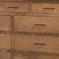 Briarwood Restful Retreat 9-Drawer Dresser and Mirror in Iced Coffee, , large