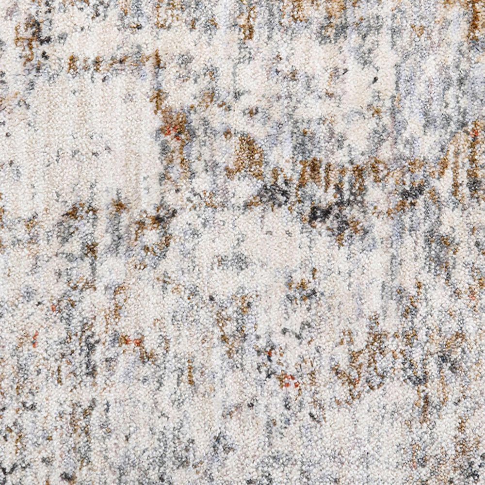 Amer Rugs Vermont VRM-5 2&#39; x 3&#39; Gray and Orange Area Rug, , large