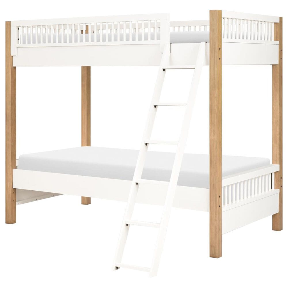 St Claire Home Margot Twin over Twin Bunk Bed in Desert Oak, , large