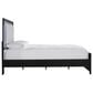 Ashley Maeling 4 Piece Queen Panel Bedroom Set in Matte Black, , large