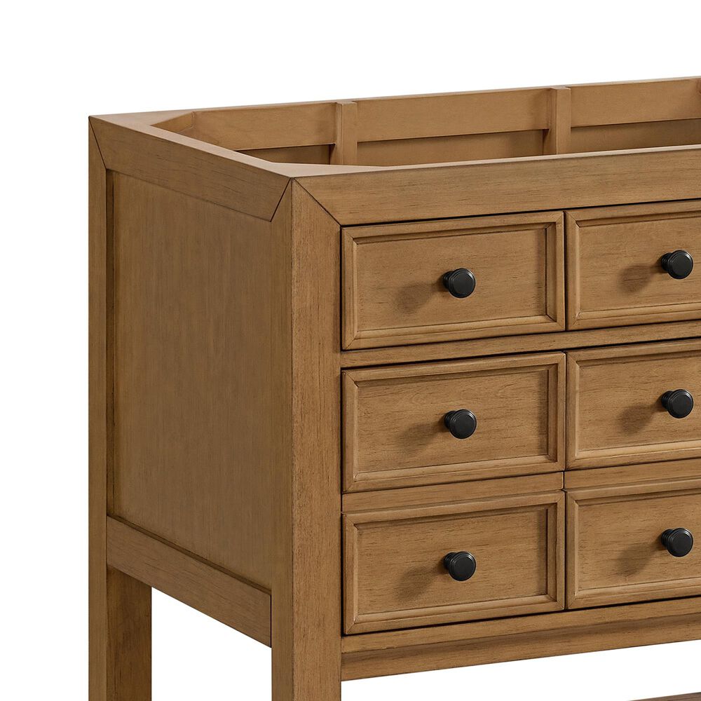 James Martin Malibu 36&quot; Single Bathroom Vanity Cabinet in Amber Birch, , large