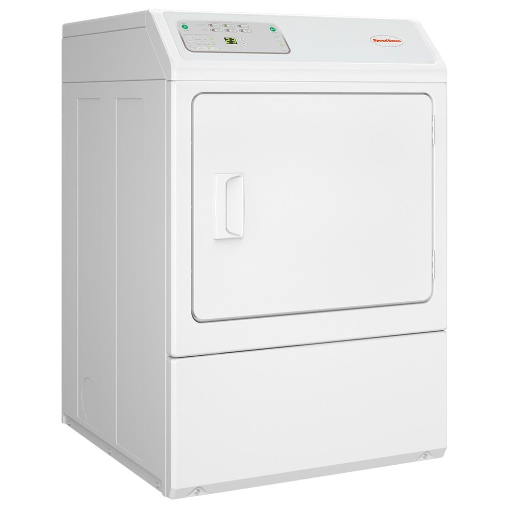 Speed Queen 7.0 Cu. Ft. Commercial Front Load Electric Dryer in White, , large