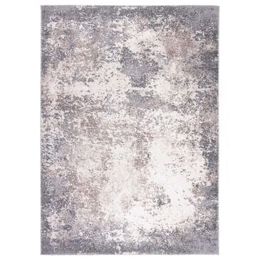 Safavieh Aston ASN707 3" x 5" Grey and Ivory Area Rug, , large