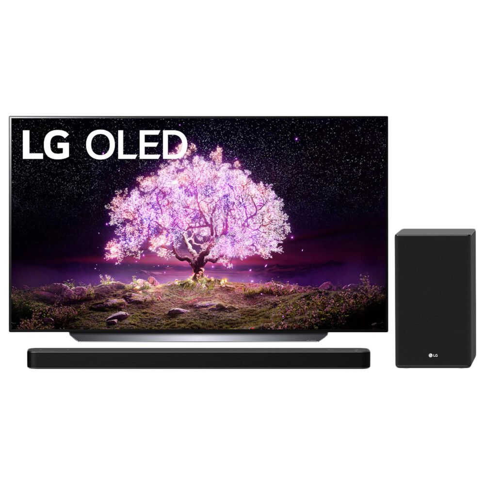 LG 65" C1 Class 4K OLED UHD - Smart TV with 3.1.2 Channel Sound Bar, , large