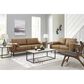 Ashley Telora Stationary Sofa in Caramel, , large