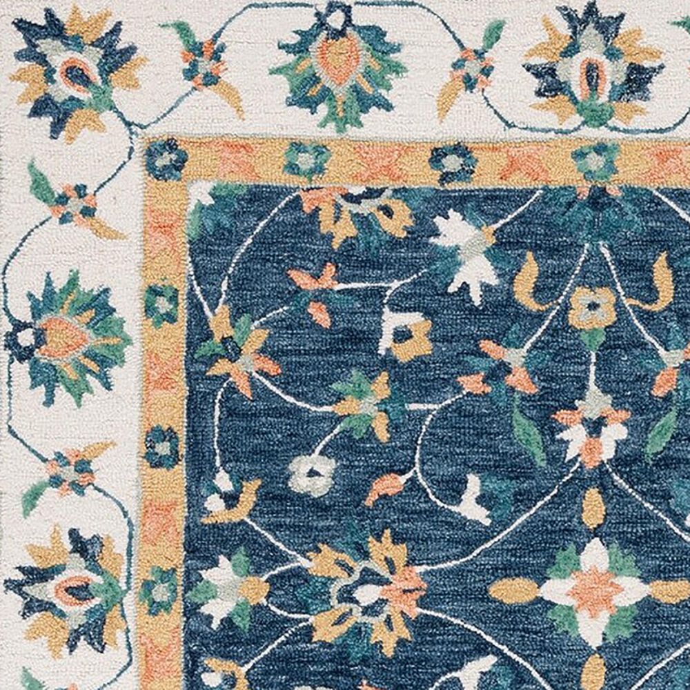 Safavieh Micro-Loop MLP385M 4&#39; x 6&#39; Blue and Ivory Area Rug, , large