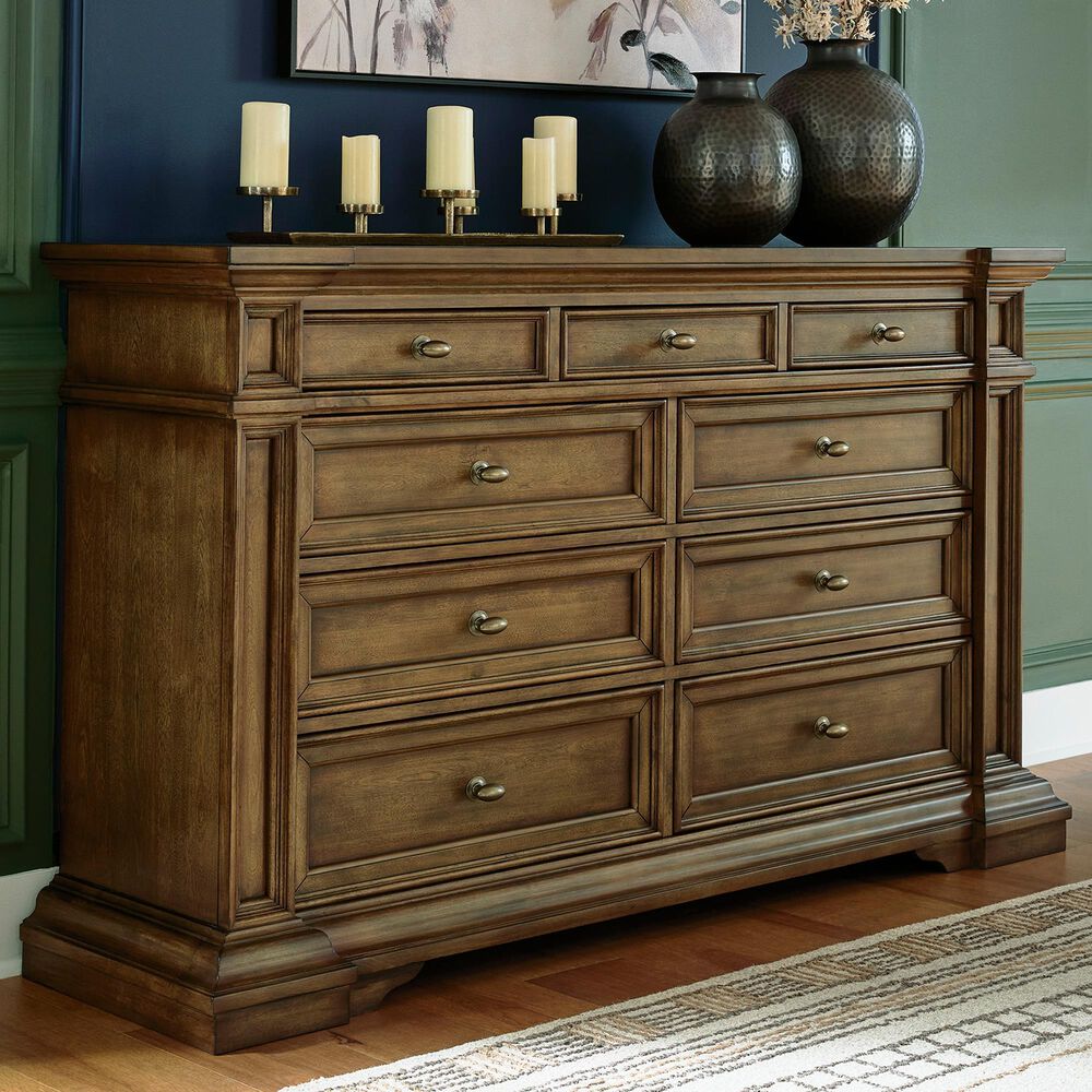 Millenium Frantanna 9 Drawer Dresser in Brown, , large