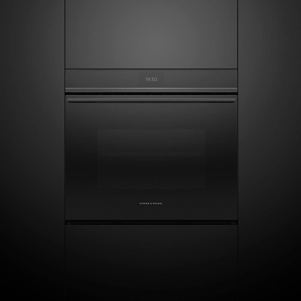 Fisher &amp; Paykel 30&quot; Electric Single Wall Oven with Electronic Touch Control in Black, , large