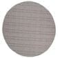 Safavieh Bermuda 6"7" Round Grey Indoor/Outdoor Area Performance Rug, , large