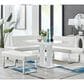 Blue River Amanda 3-Piece Dining Set in White, , large