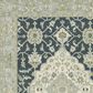 Oriental Weavers Branson 3"3" x 5" Blue and Ivory Area Rug, , large