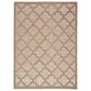 Nourison Easy Care 2" x 4" Natural Beige Indoor/Outdoor Area Rug, , large