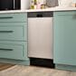 Whirlpool 18" Built-In Dishwasher with Half Load Cycle and Triple Spray Arms in Stainless Steel, , large