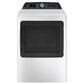 GE Profile 5.3 Cu. Ft. Top Load Washer with Agitator and 7.4 Cu. Ft. Smart Gas Dryer with Sanitize Cycle and Sensor Dry in White, , large