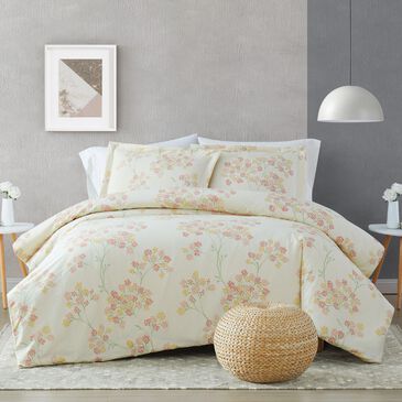 Pem America Vivian 3-Piece Full/Queen Duvet Set in Off White, , large
