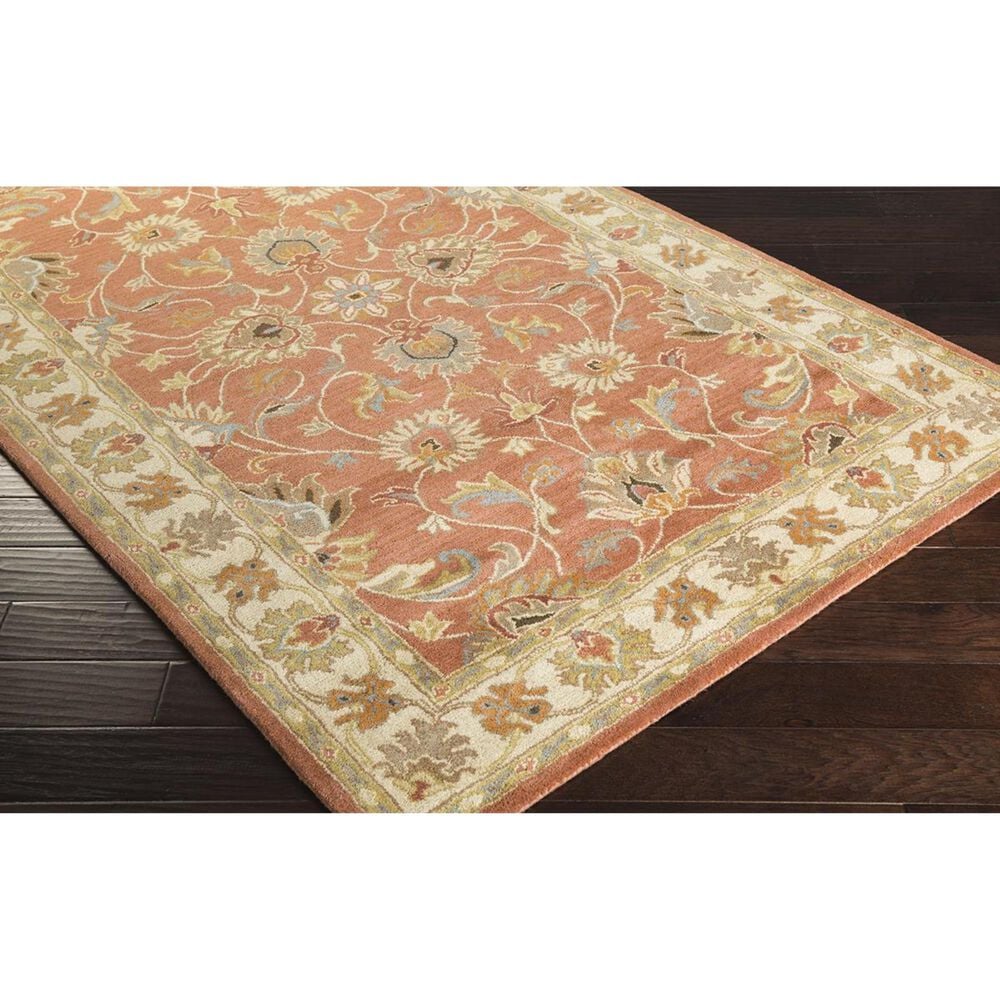 Surya Caesar CAE-1124 6&#39; x 9&#39; Camel, Moss, Aqua and Gray Area Rug, , large