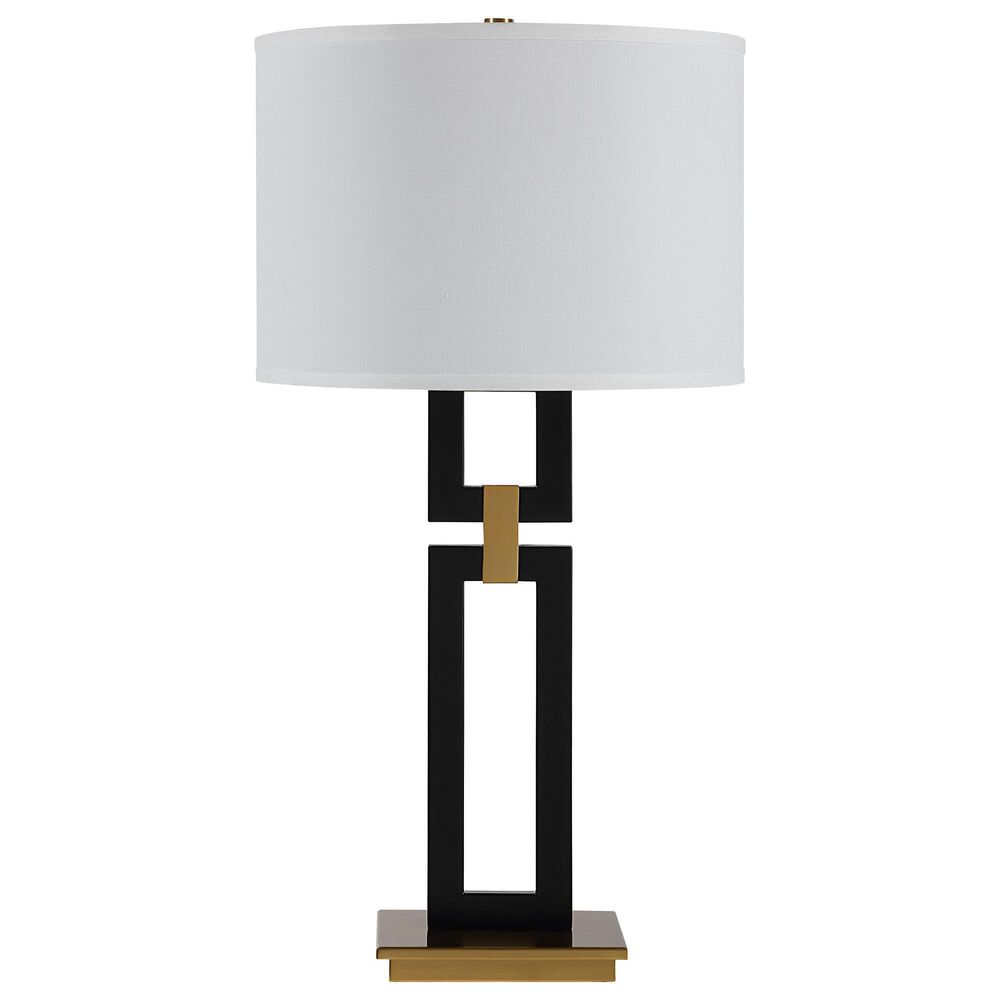 Renwil Lila Table Lamp in Matte Black and Gold, , large