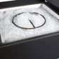 Plank And Hide Co 34" Square Firepit Top & Base in Black, , large