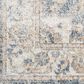 Nourison Astra Machine Washable 2"2" x 10" Grey and Blue Runner, , large