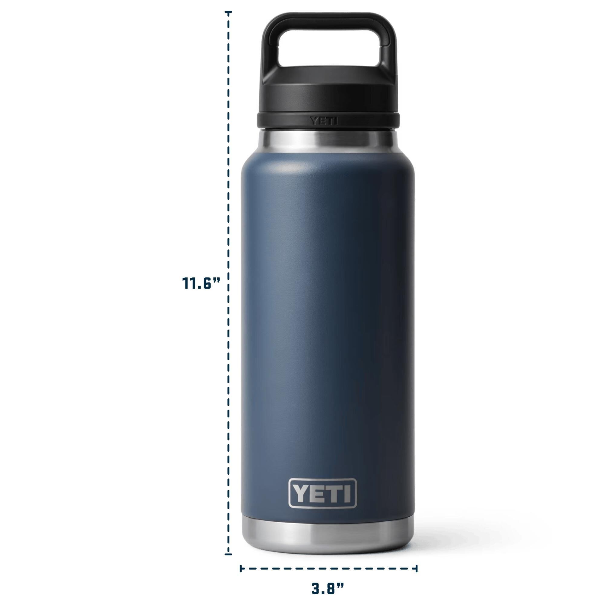YETI Rambler 36oz Bottle 青 YETI Rambler 36 Oz Bottle with Chug Cap in Royal Blue