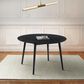 Blue River Arcadia and Juno 5-Piece 48" Dining Set with Charcoal Cushion in Black, , large