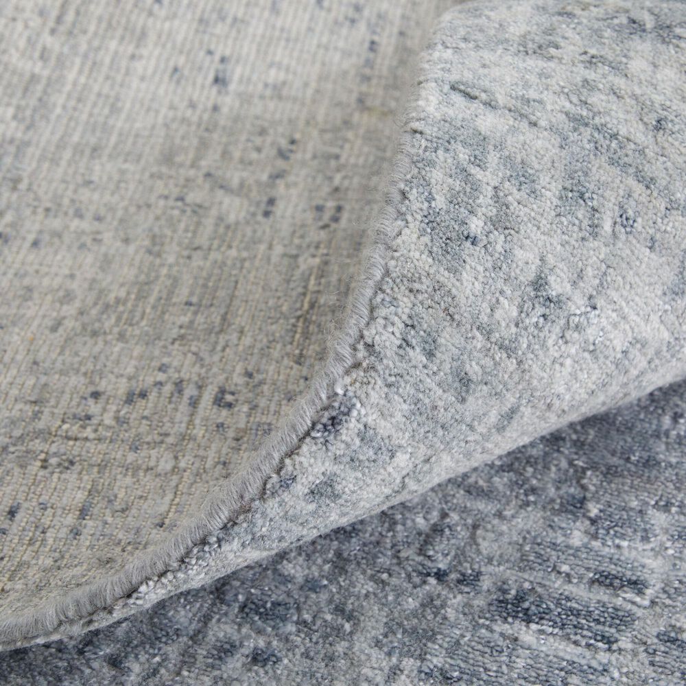 Feizy Eastfield 69A8F 3&#39; x 5&#39; Blue and Silver Area Rug, , large